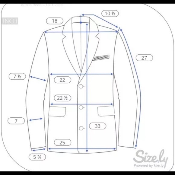 Austin Reed Gray Tweed Herringbone Wool Jacket - Picture 3 of 5